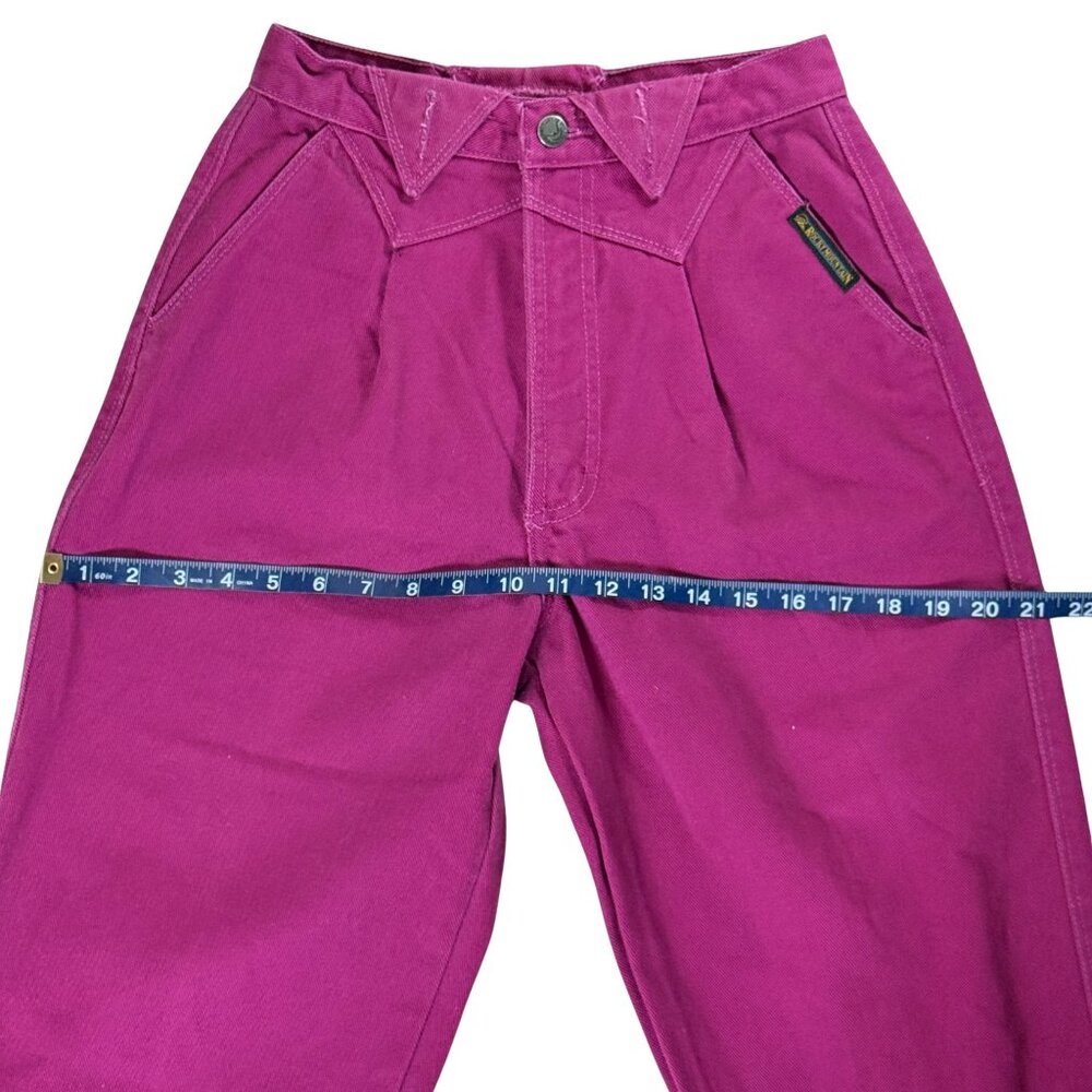 Vintage Rocky Mountain "Rockies" High Rise Buttonhole Belt Loops Jeans (28/7) - Picture 9 of 11